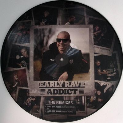 Panic — Early Rave Addict vinyl cover