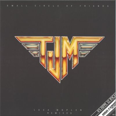 Tjm — SMALL CIRCLE OF FRIENDS (MOPLEN REMIXES) vinyl cover