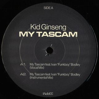 Kid Ginseng — My Tascam vinyl cover