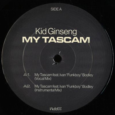 Kid Ginseng — My Tascam vinyl cover