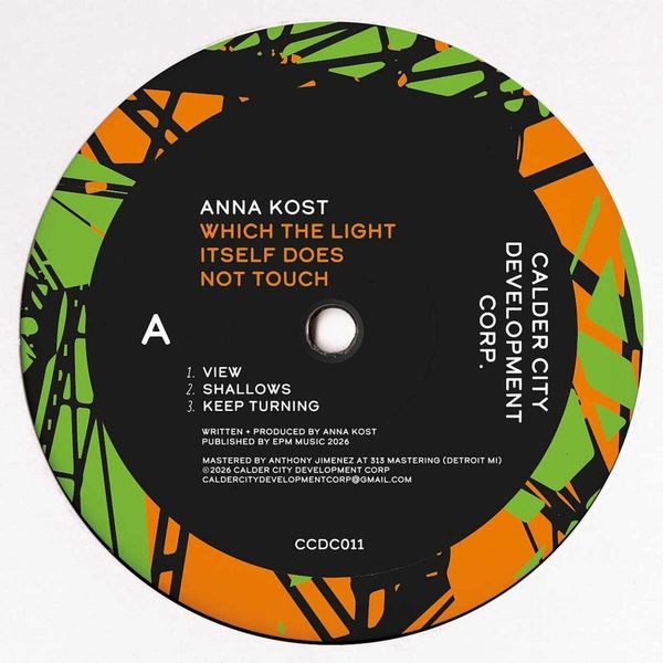 Anna Kost — Which the Light Itself Does Not Touch LP vinyl cover