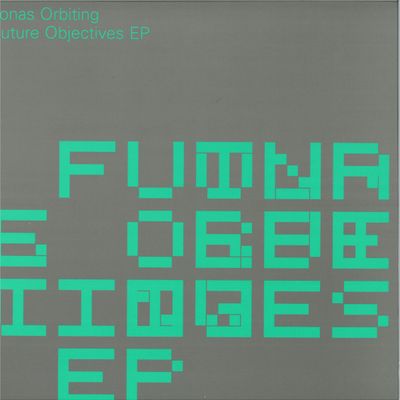 Jonas Orbiting — Future Objectives EP vinyl cover