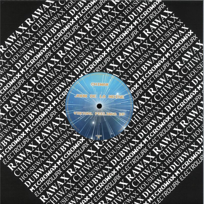 John De La Noise — Virtual Feelings EP vinyl cover