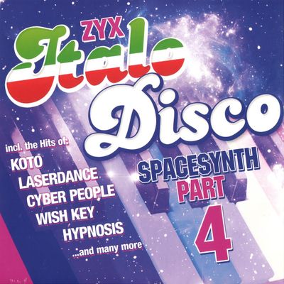 Various — ZYX Italo Disco Spacesynth Part 4 vinyl cover