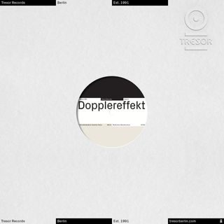 Dopplereffekt — Metasymmetry vinyl cover