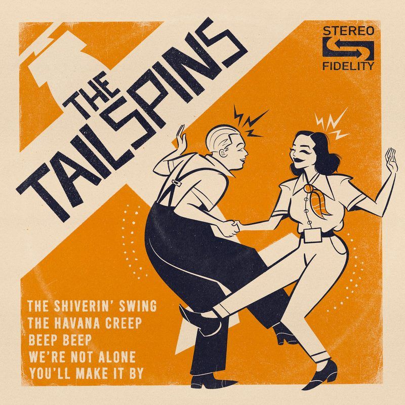 The Tailspins — The Tailspins LP vinyl cover