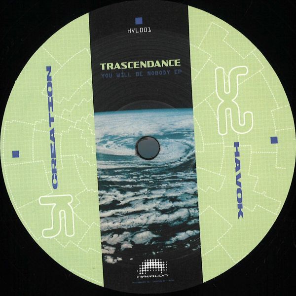 Trascend∆Nce — You Will Be Nobody EP vinyl cover
