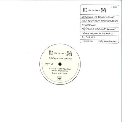 Depeche Mode — Before We Drown / People Are Good (Remixes) vinyl cover