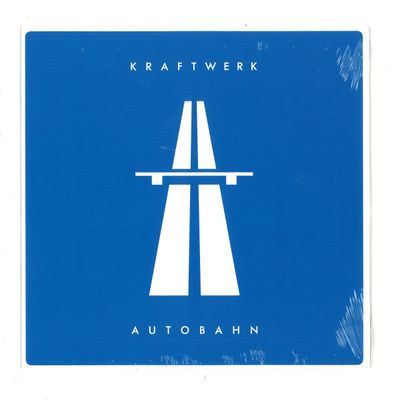 Kraftwerk — Autobahn 7" Single vinyl cover