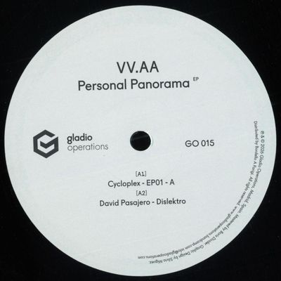 Various — PERSONAL PANORAMA EP vinyl cover