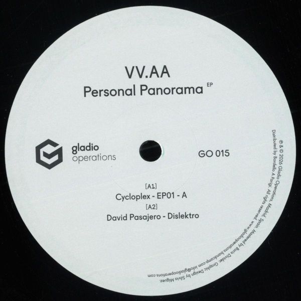 Various — PERSONAL PANORAMA EP vinyl cover