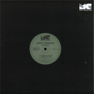 Terry Francis — Dubtown vinyl cover