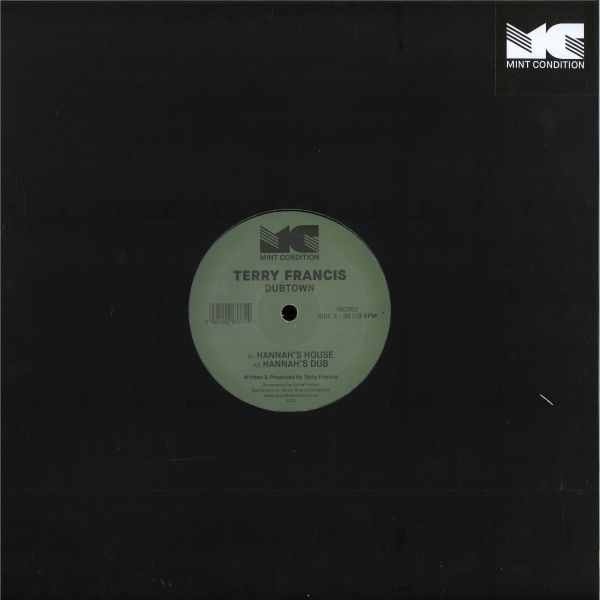 Terry Francis — Dubtown vinyl cover