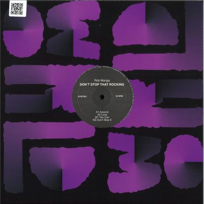 Rob Manga — Don't Stop That Rocking vinyl cover