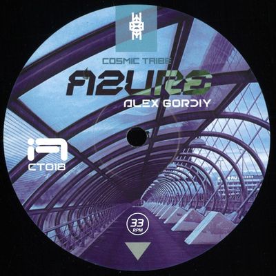 Alex Gordiy — AZURE / ISOLATOR 12" vinyl cover