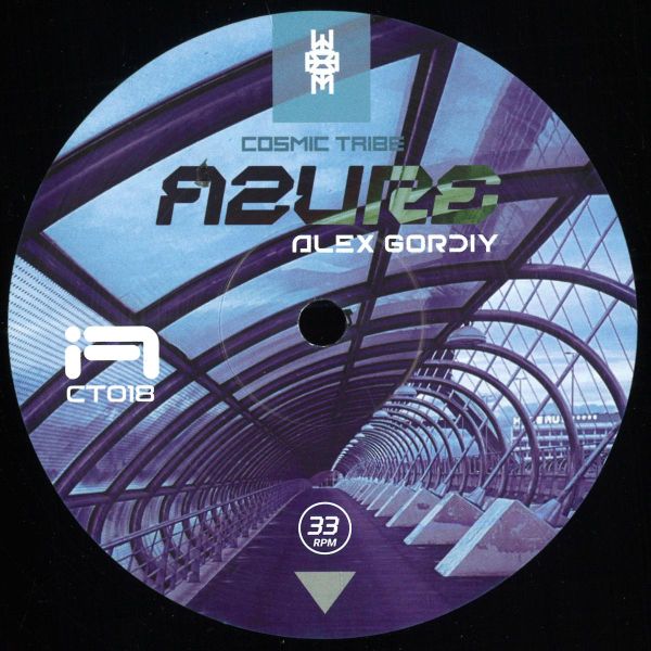 Alex Gordiy — AZURE / ISOLATOR 12" vinyl cover