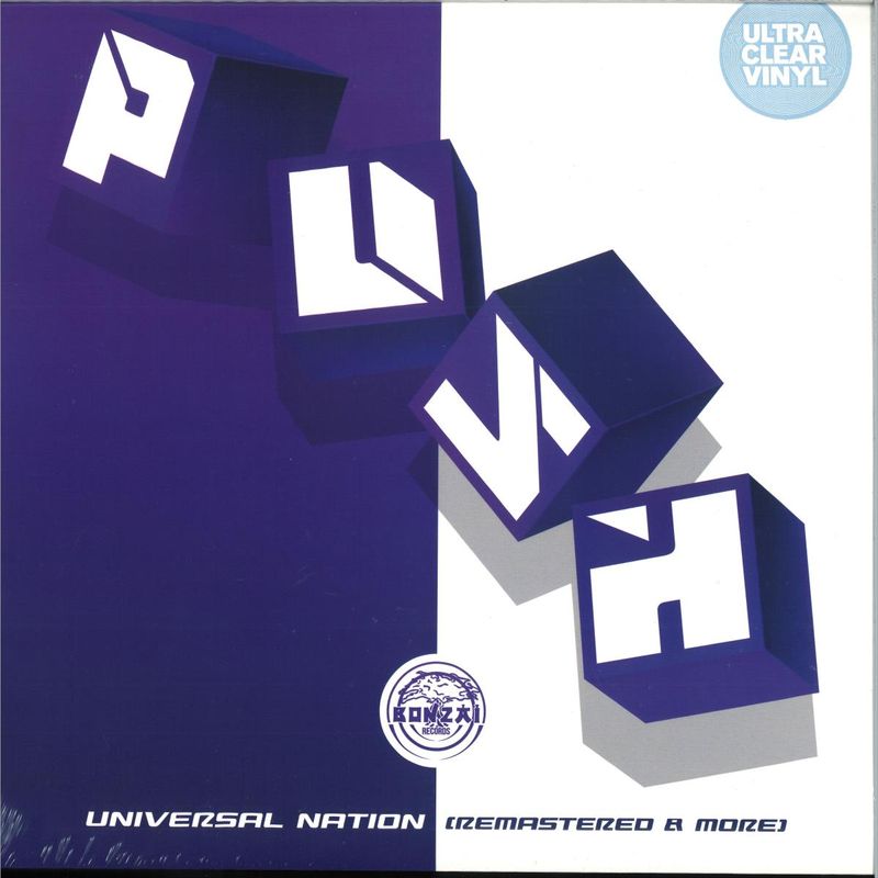 Push — UNIVERSAL NATION (REMASTERED & MORE) LP 2x12" vinyl cover