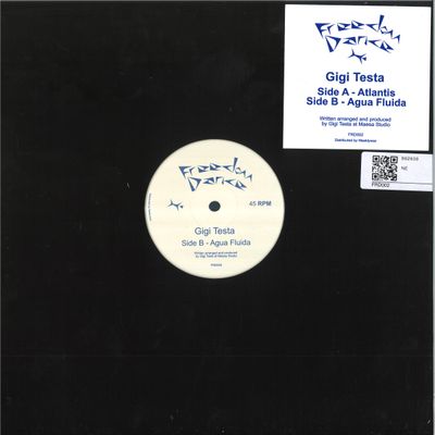 Gigi Testa — Atlantis / Agua Fluida vinyl cover