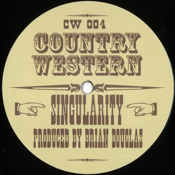 Brian Douglas — Singularity vinyl cover