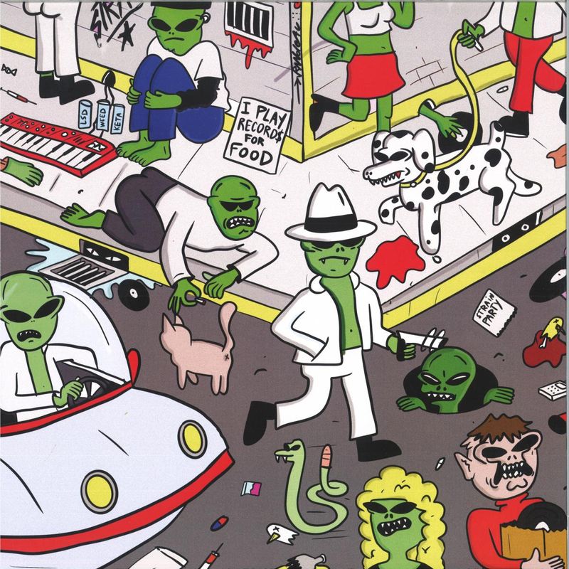 Various — The Space Hood vinyl cover