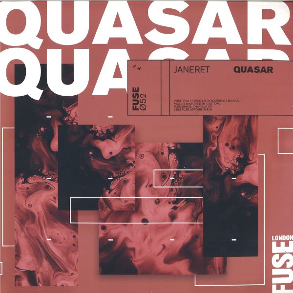 Janeret — Quasar EP vinyl cover