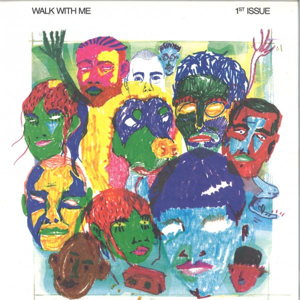 Various — Walk With Me - 1st Issue EP vinyl cover