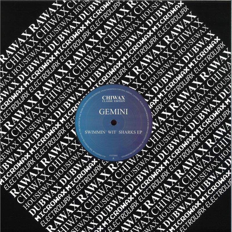 Gemini — SWIMMIN' WIT' SHARKS vinyl cover
