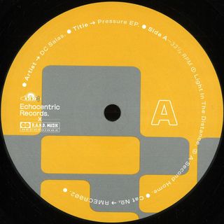 DC Salas — Pressure EP vinyl cover