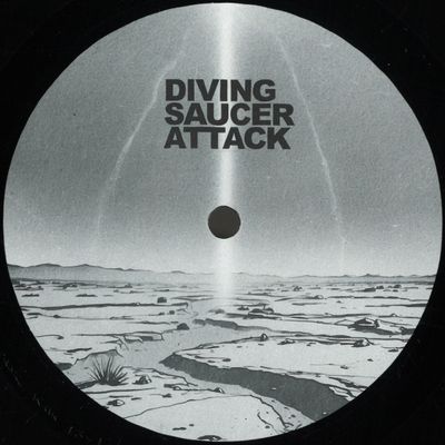 Dyl, Senking — Diving Saucer Attack vinyl cover