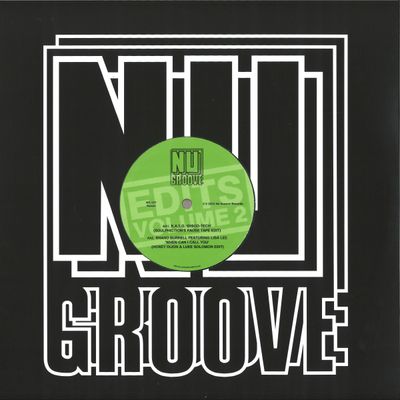 Various — Nu Groove Edits, Vol. 2 vinyl cover
