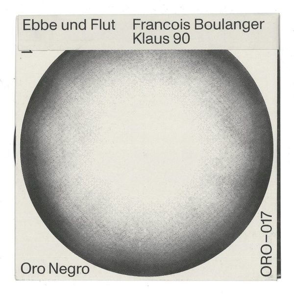 Klaus 90, Francois Boulanger — Ebbe und Flut vinyl cover
