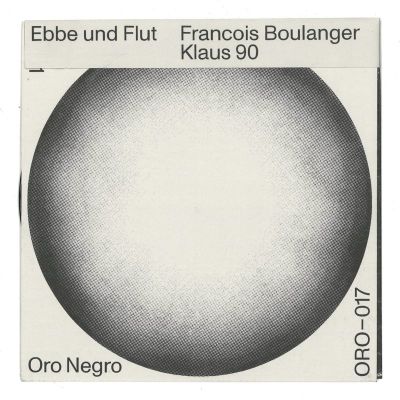 Klaus 90, Francois Boulanger — Ebbe und Flut vinyl cover