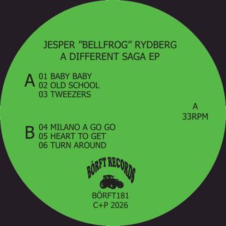 Jesper "Bellfrog" Rydberg — A Different Saga EP vinyl cover