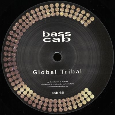 Bass Cab — Global Tribal vinyl cover