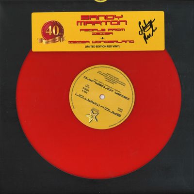 Sandy Marton — PEOPLE FROM IBIZA EP vinyl cover