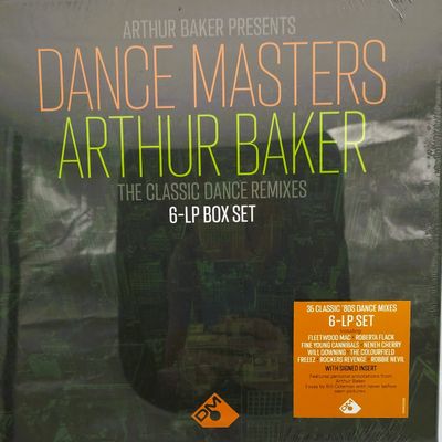 Various — Arthur Baker Presents Dance Masters (6x12") vinyl cover