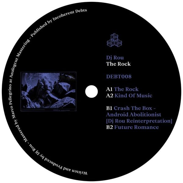 DJ Rou — THE ROCK EP vinyl cover