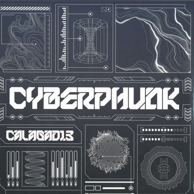 Calagad 13 — CYBERPHUNK LP 2x12" vinyl cover