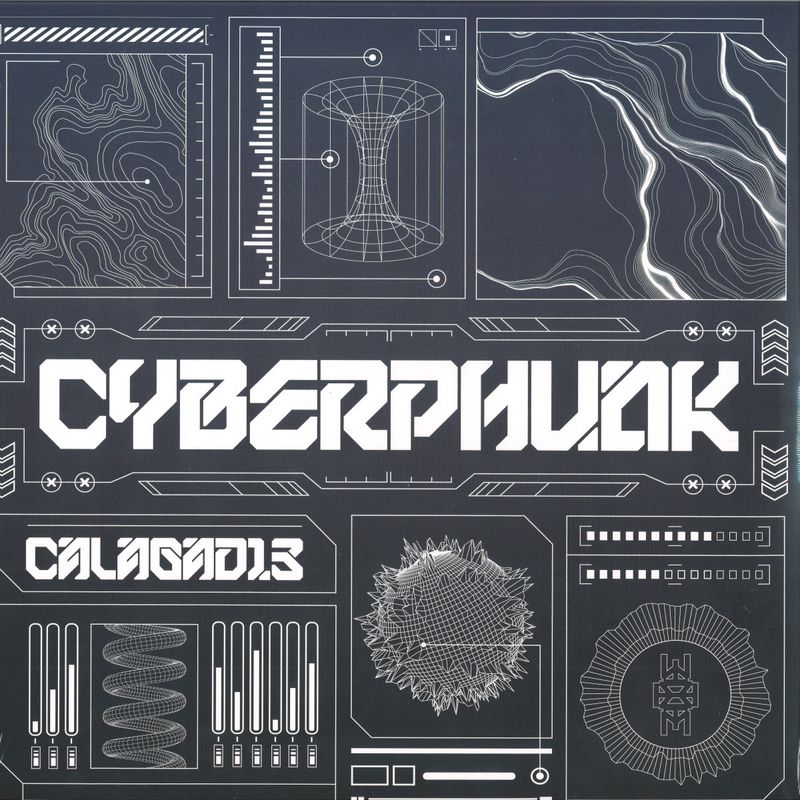 Calagad 13 — CYBERPHUNK LP 2x12" vinyl cover