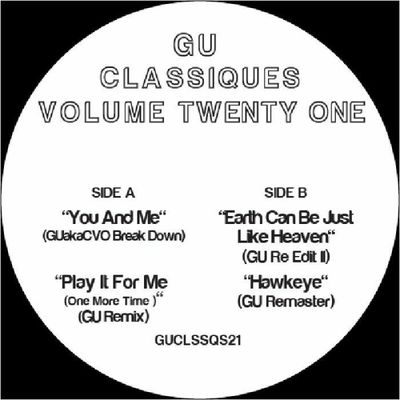 Gu aka Glenn Underground — Classiques Vol 21 vinyl cover