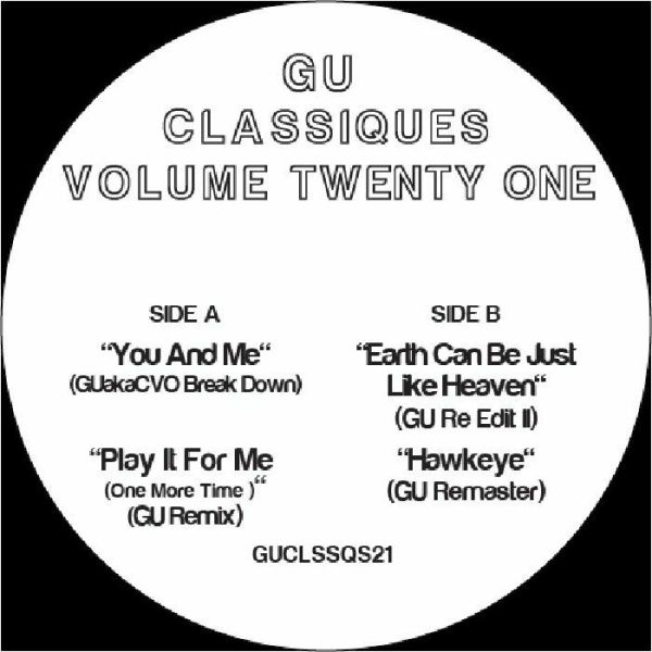 Gu aka Glenn Underground — Classiques Vol 21 vinyl cover