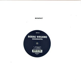 Robag Wruhme — Donnerkuppel vinyl cover