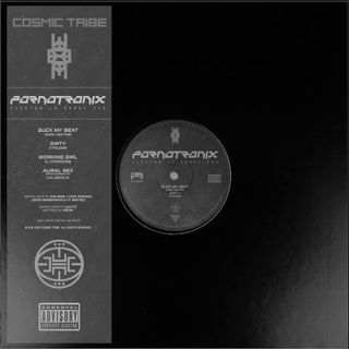 Various — PORNOTRONIX - ELECTRO IS AURAL SEX EP vinyl cover