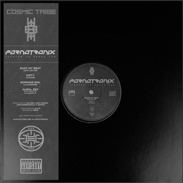 Various — PORNOTRONIX · ELECTRO IS AURAL SEX vinyl cover