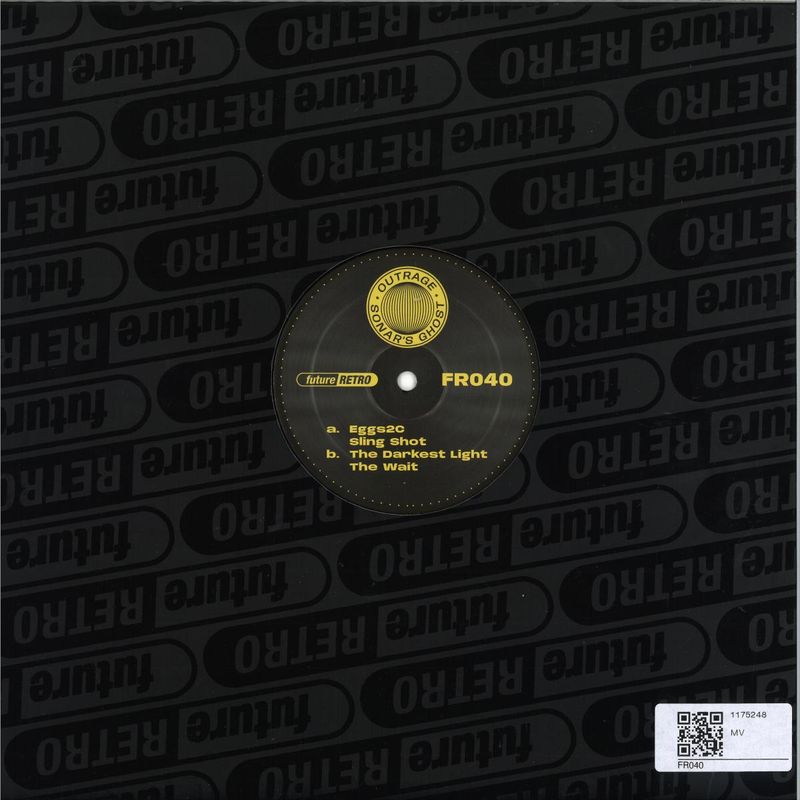Outrage, Sonar's Ghost — FR040 vinyl cover