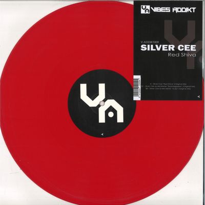 Silver Cee — RED SHIVA vinyl cover