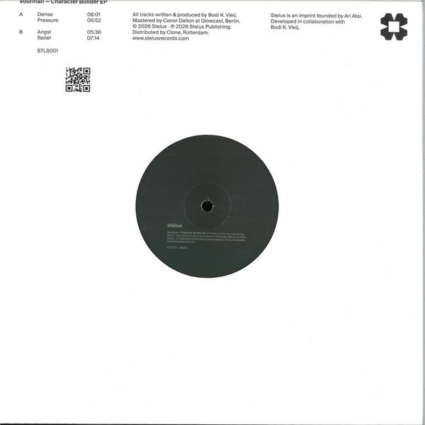 Voorman — Character Builder EP vinyl cover