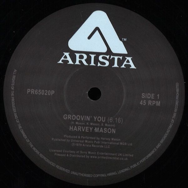 Harvey Mason — Groovin' You / Modaji / Till You Take My Love vinyl cover