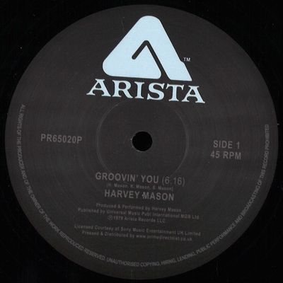 Harvey Mason — Groovin' You / Modaji / Till You Take My Love vinyl cover