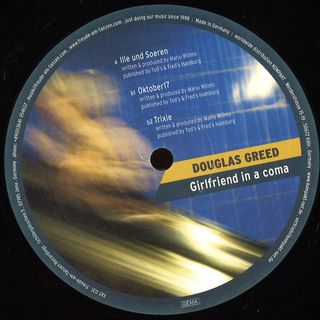 Douglas Greed — Girlfriend In A Coma vinyl cover